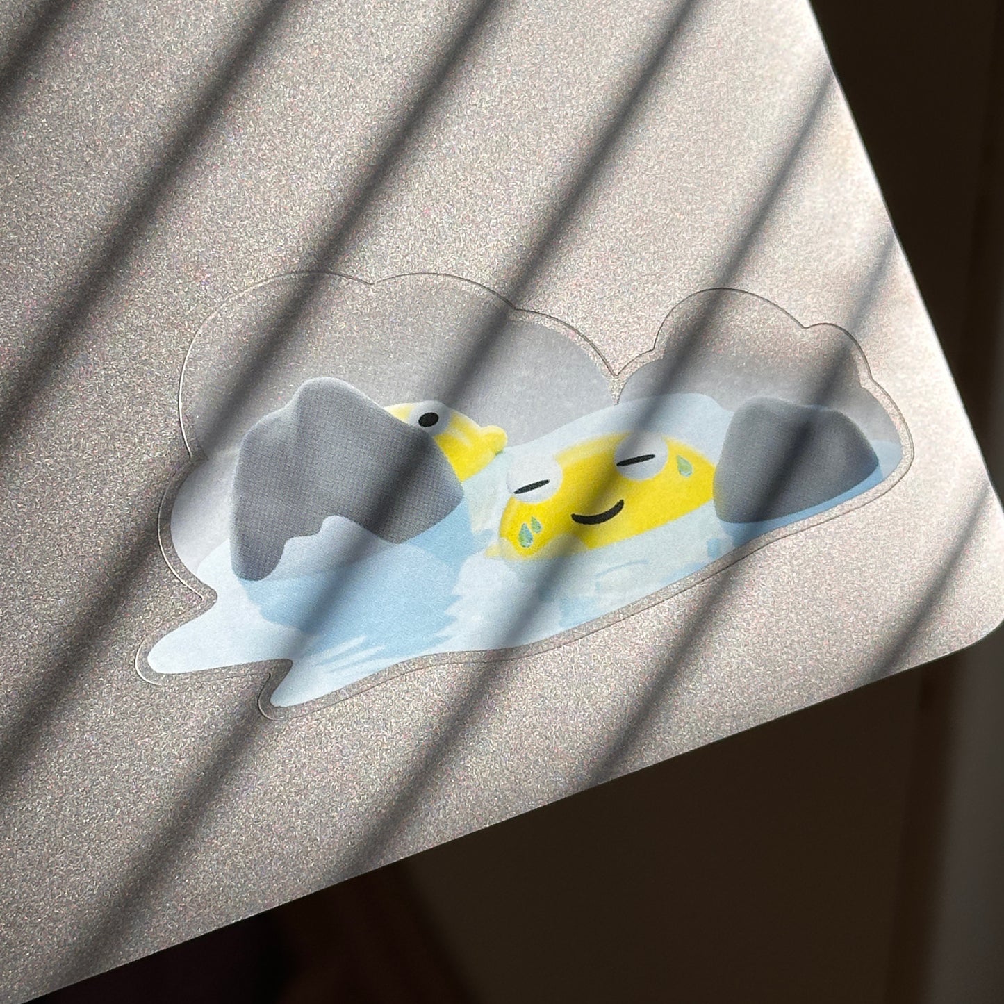 LEMON FRIENDS HOT SPRING STICKER