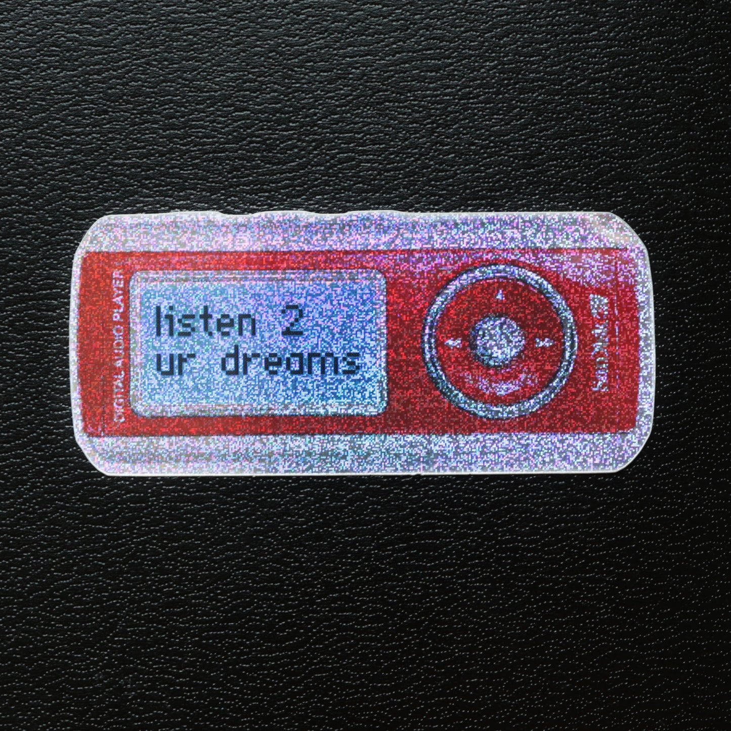 RETRO DREAMS 2000'S MP3 PLAYER STICKER