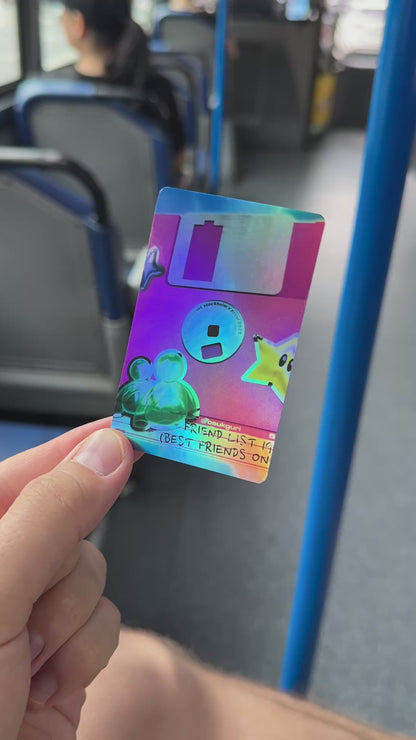 RETRO DREAMS FLOPPY DISK STICKER